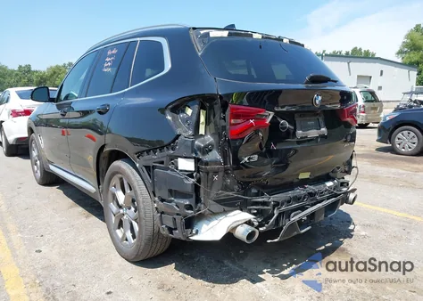 2020 BMW X3 xDrive30I z USA, uszkodzony, nr VIN 5UXTY5C07LLT38625